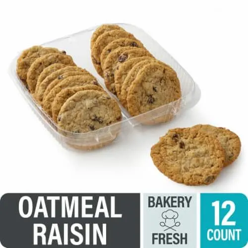 Bakery Fresh Oatmeal Raisin Cookies