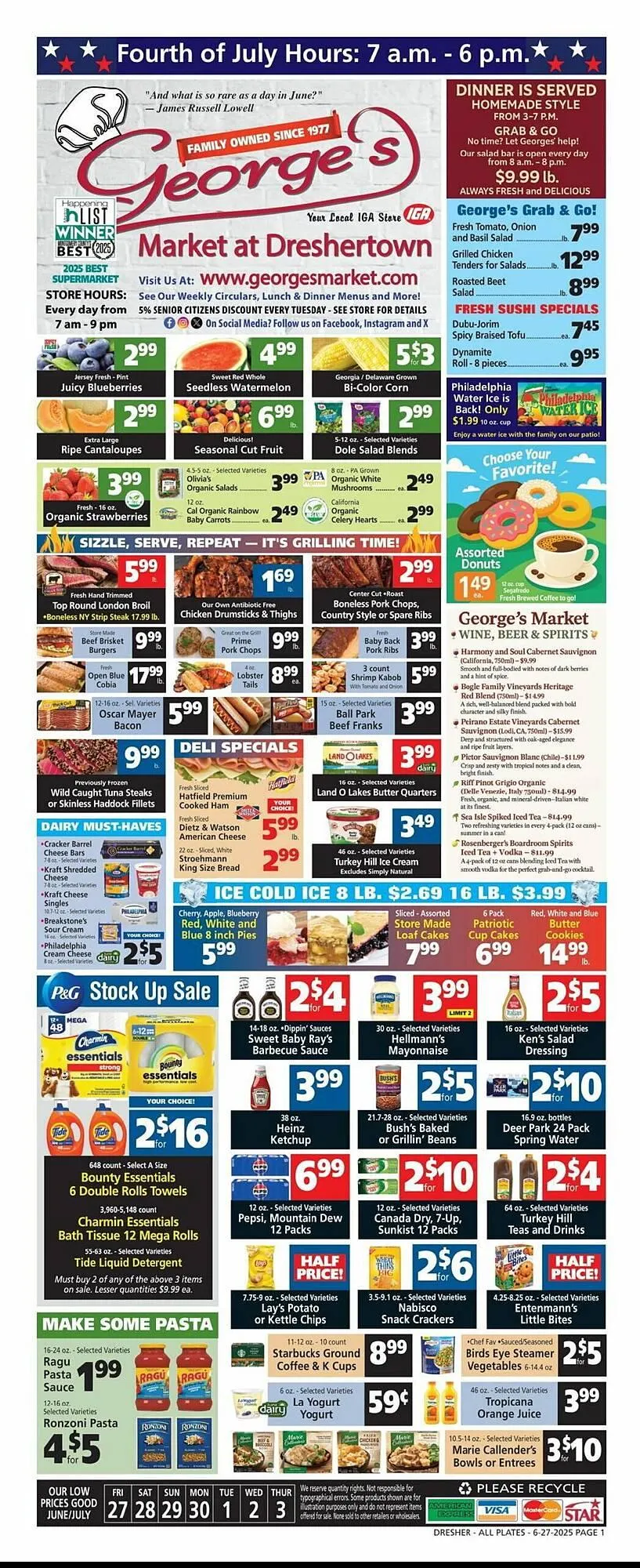 Georges Market Weekly Ad - 1