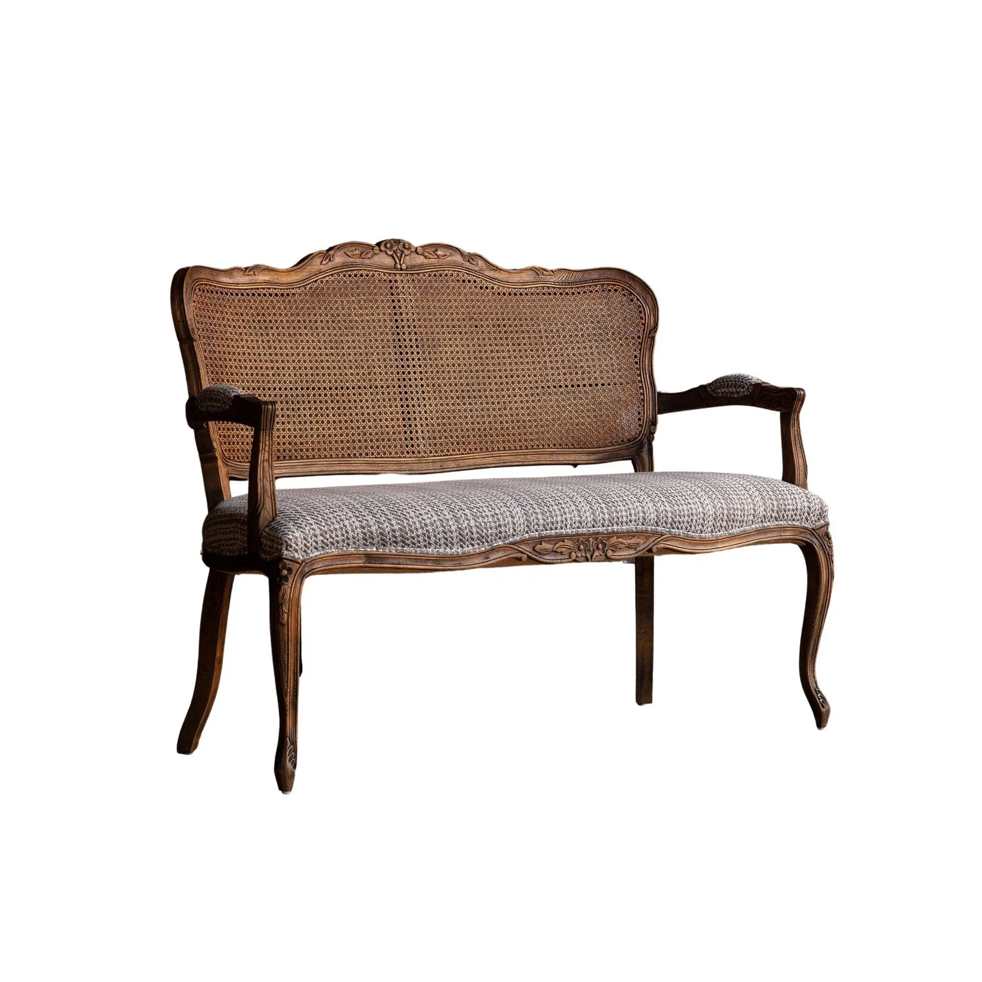 Chantilly Cane Back Settee