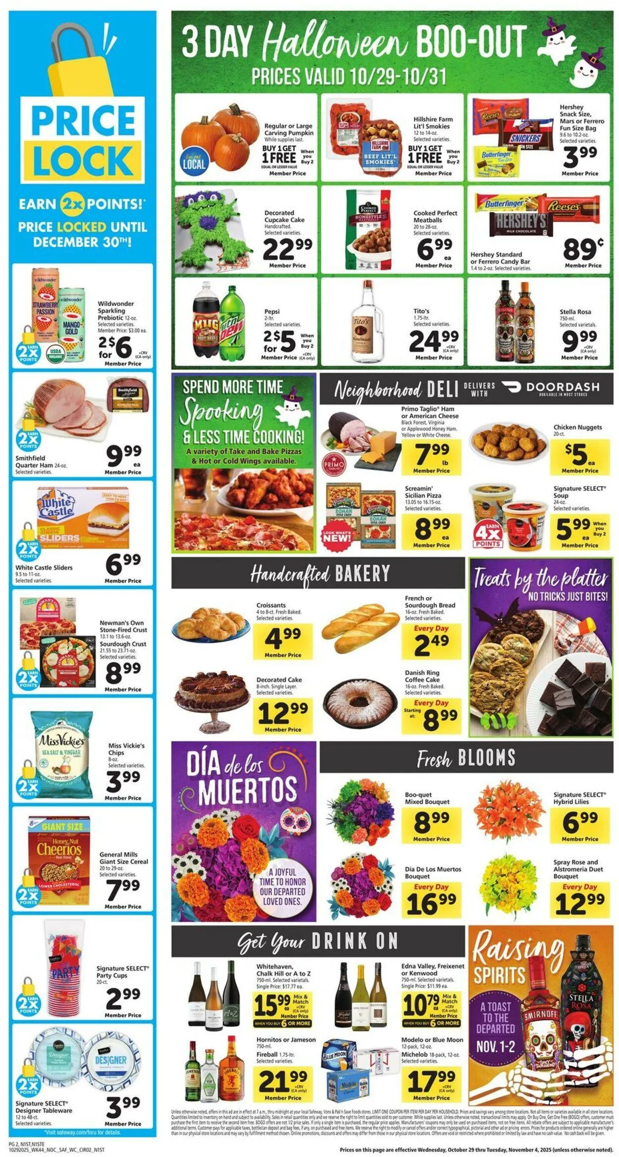 Weekly ad Safeway Current weekly ad from October 29 to November 4 2025 - Page 2