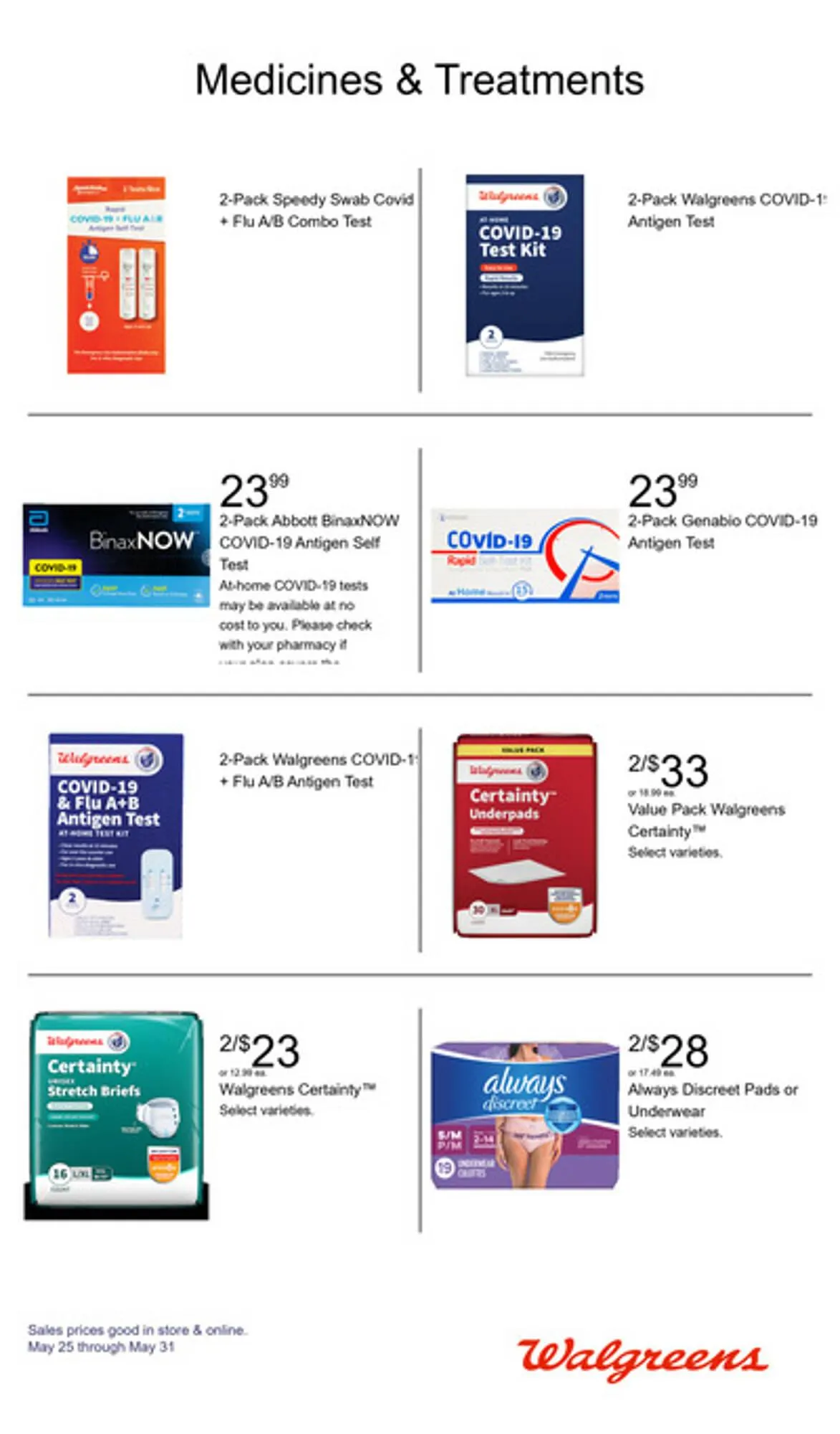 Weekly ad Walgreens Weekly Ad from May 25 to May 31 2025 - Page 16