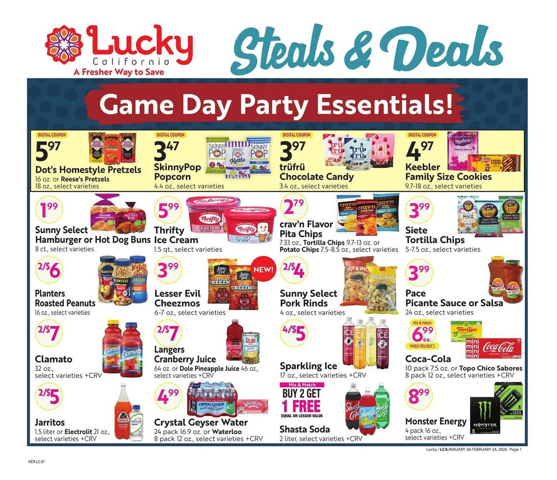Lucky Supermarkets weekly ad - 1