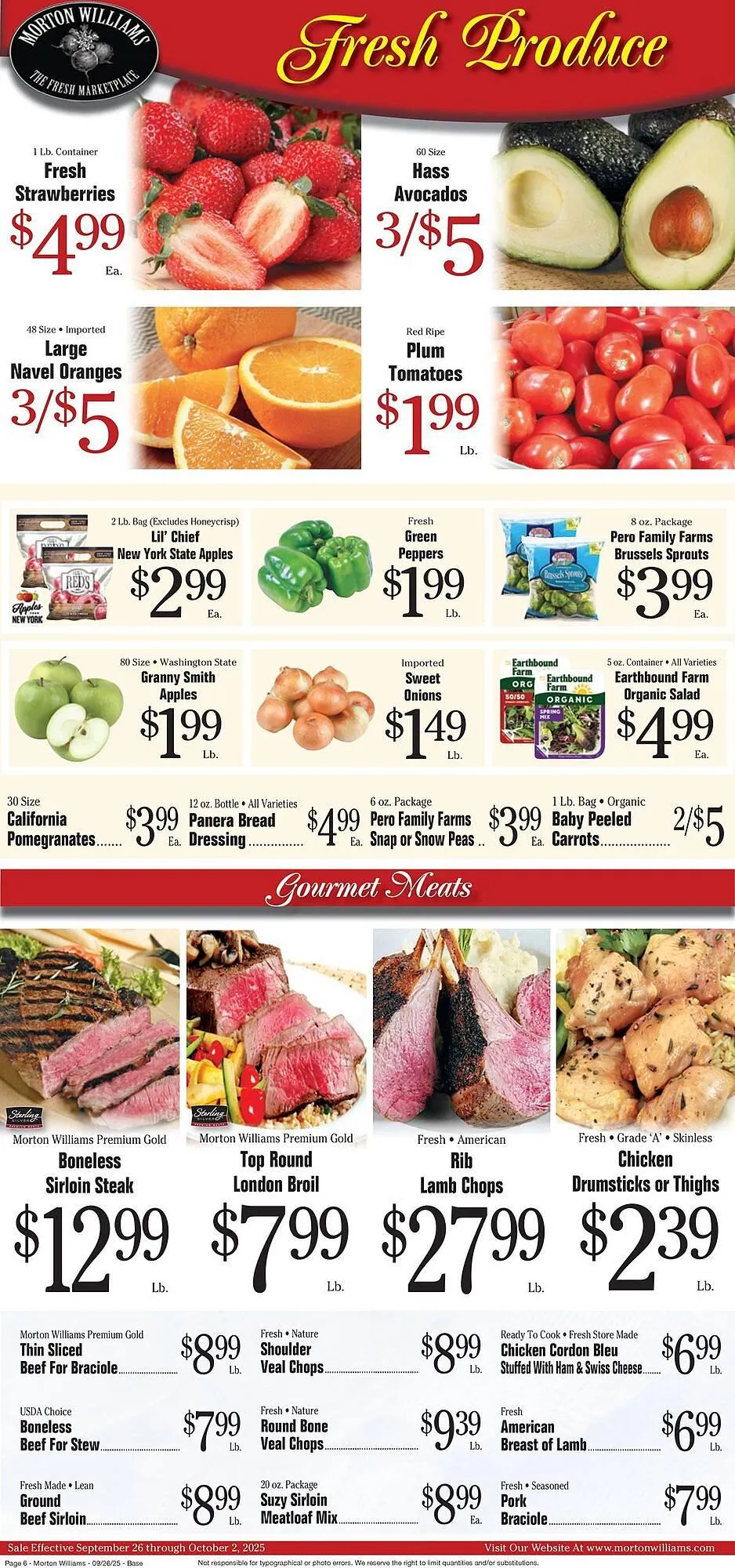 Weekly ad Morton Williams weekly ad from September 25 to October 2 2025 - Page 6