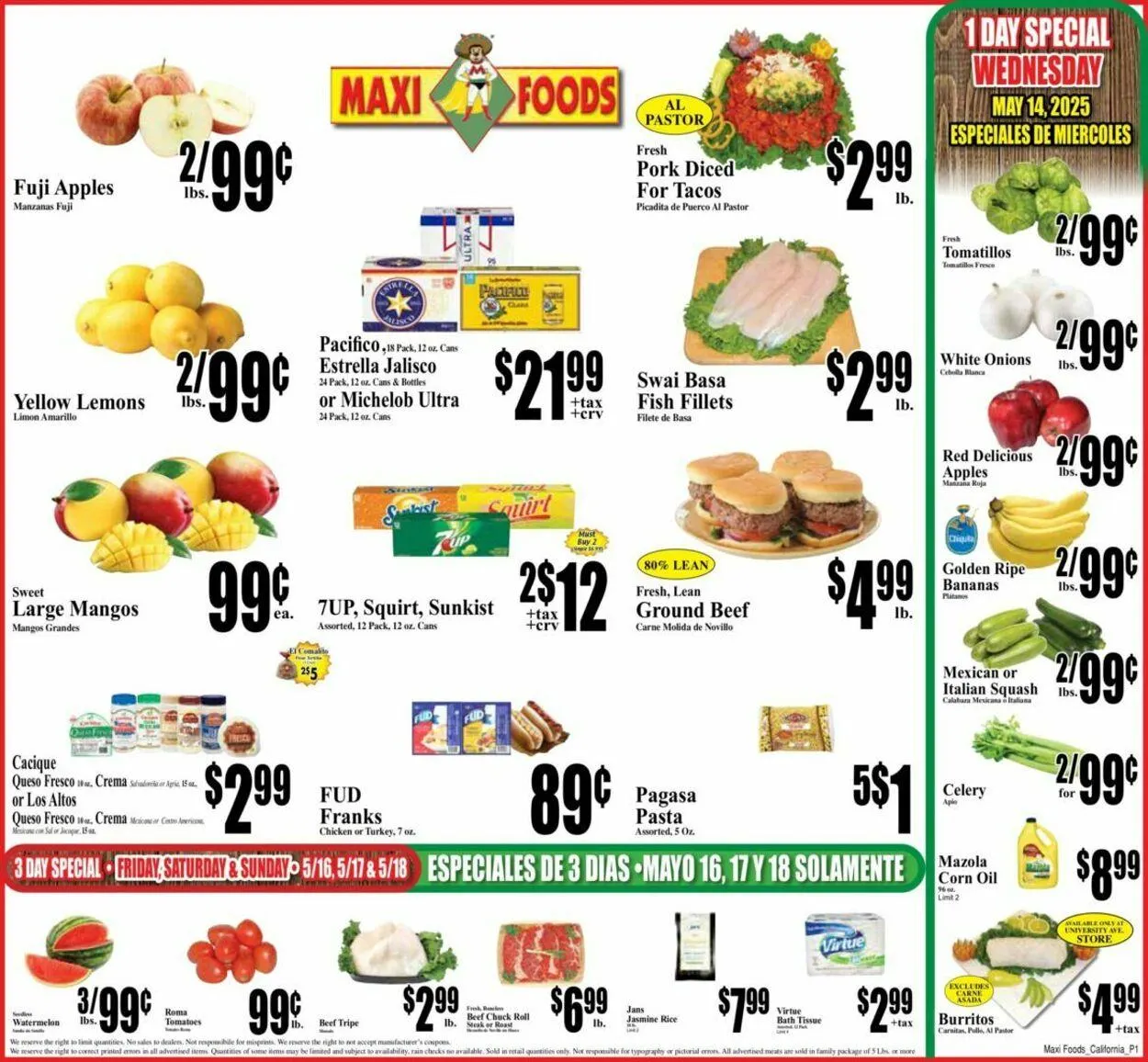 Maxi Foods Current weekly ad - 1