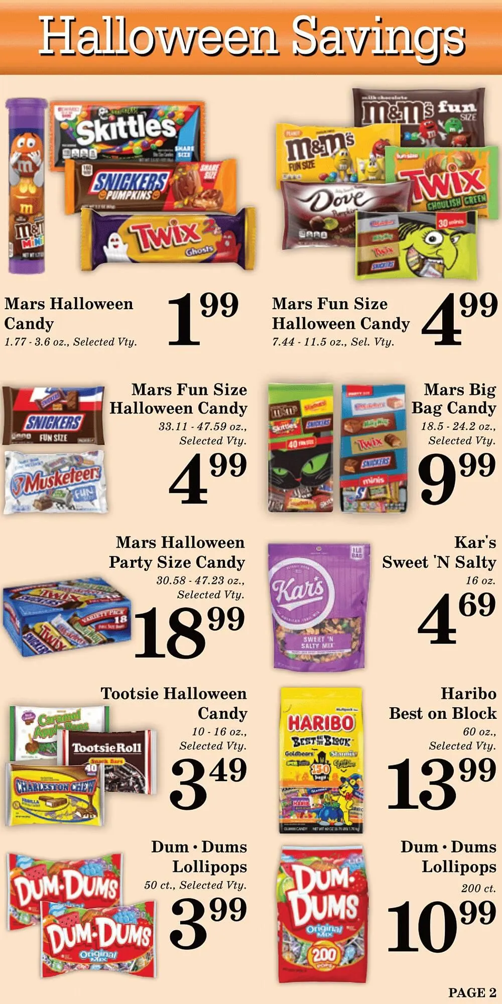 Weekly ad Harvest Foods weekly ad from October 1 to November 4 2025 - Page 3