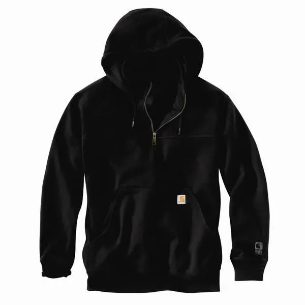 Men's Rain Defender Paxton Heavyweight Hooded Zip Mock Sweatshirt