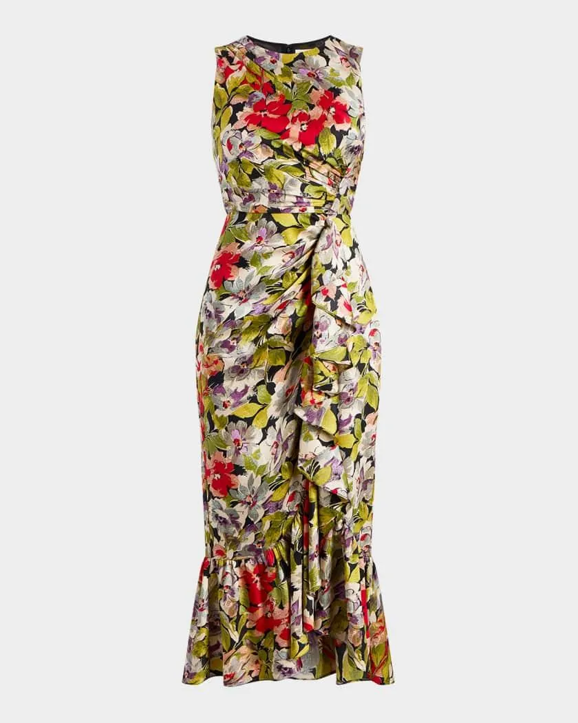 Elvira Canyon Bloom Midi Dress