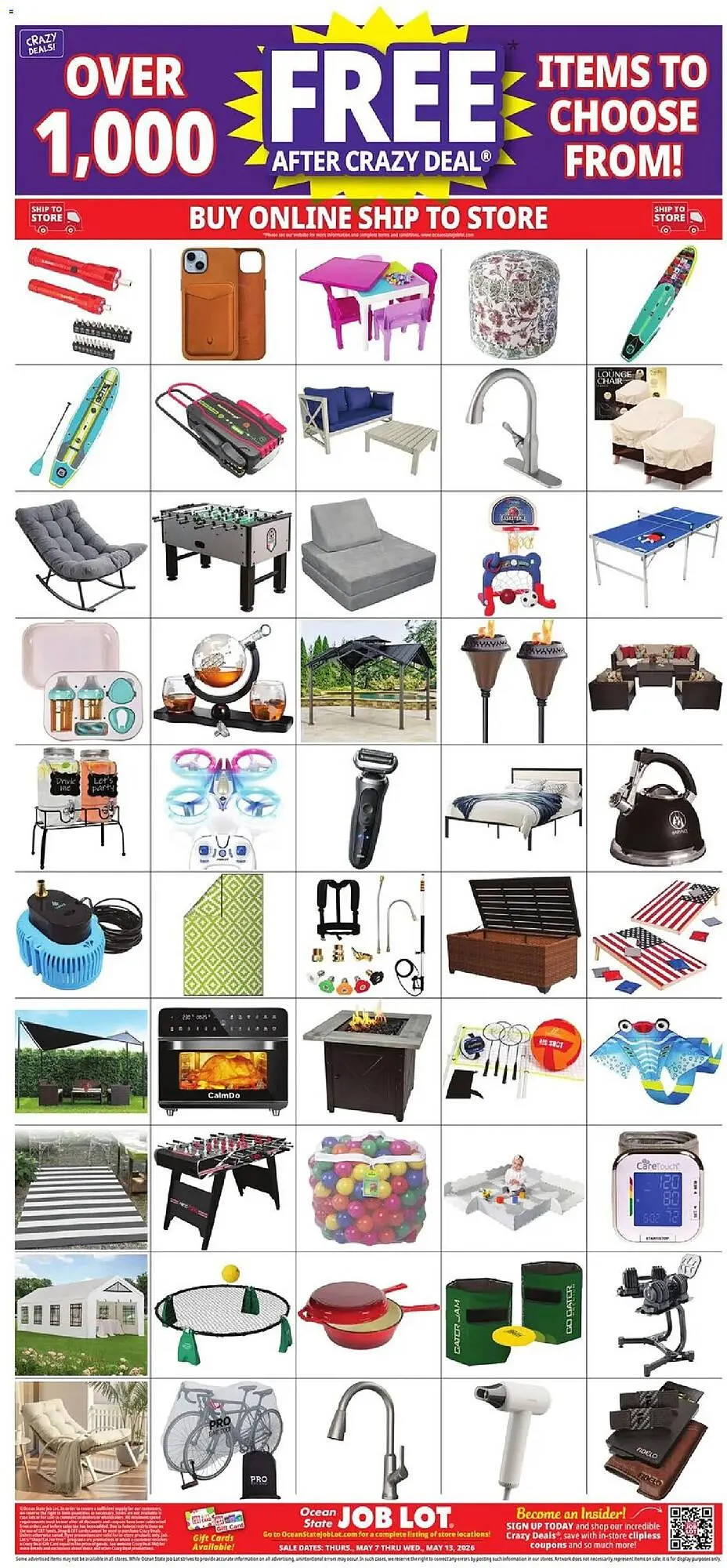 Weekly ad Ocean State Job Lot flyer from May 7 to May 13 2026 - Page 28