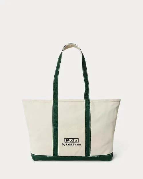 Logo Canvas Medium Tote