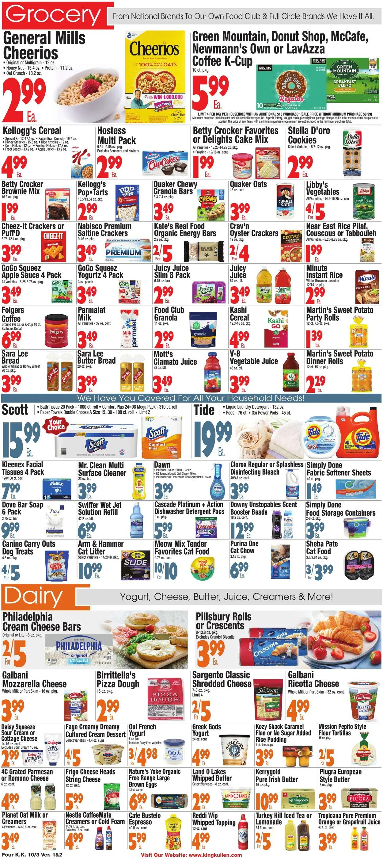 Weekly ad King Kullen Current weekly ad from October 2 to October 9 2025 - Page 4