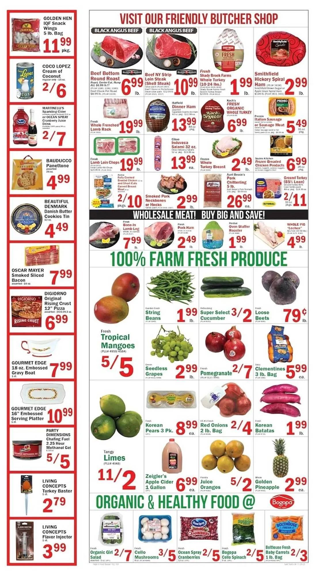 Weekly promotion Food Bazaar circular spanning from November 20 to November 26 2025 - Page 6 for Catalogue 365