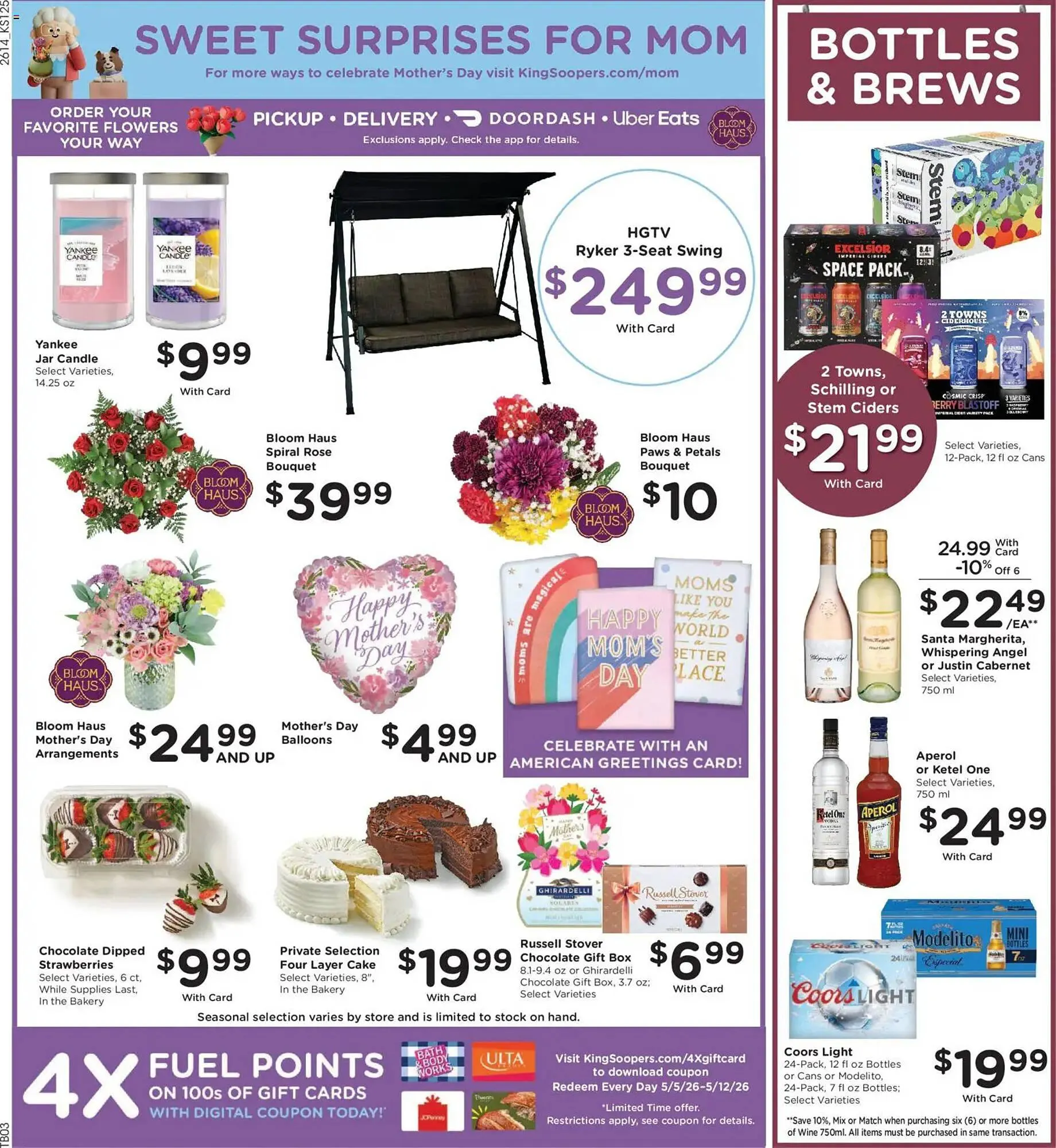 Weekly promotion King Soopers weekly ad spanning from May 6 to May 13 2026 - Page 4 for Catalogue 365