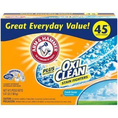 Arm & Hammer Plus OxiClean Powder Laundry Detergent, Fresh Scent