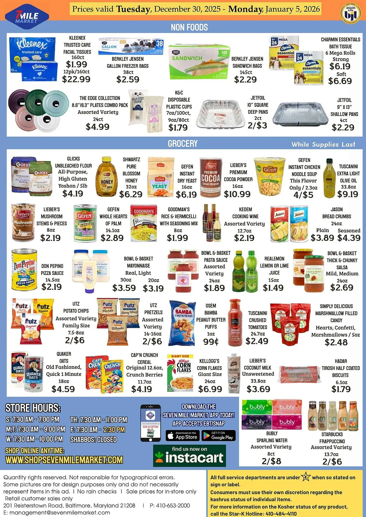 Weekly ad Seven Mile Market circular from December 30 to January 5 2026 - Page 2