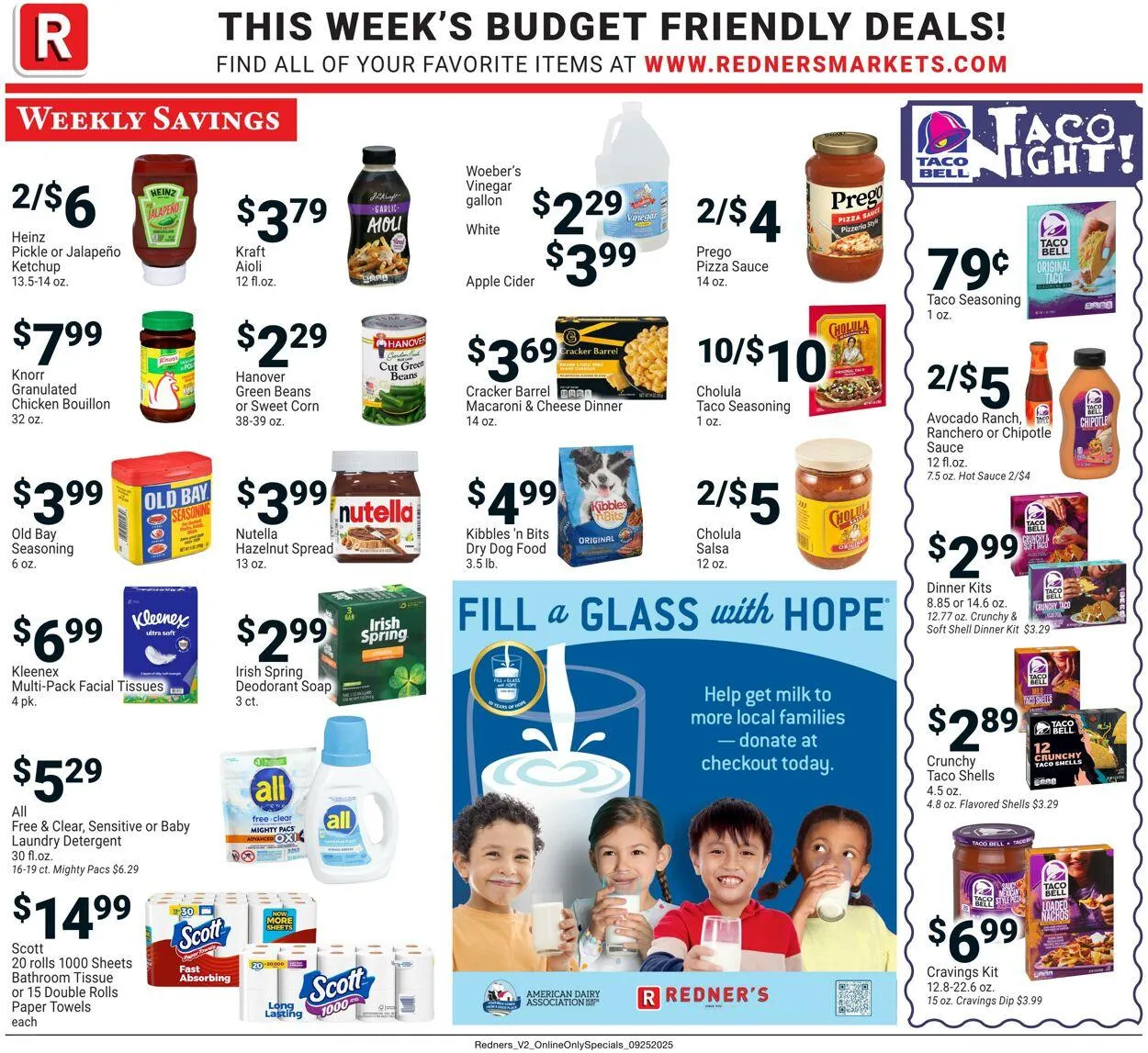 Weekly ad Redner’s Warehouse Market Current weekly ad from September 25 to October 1 2025 - Page 9