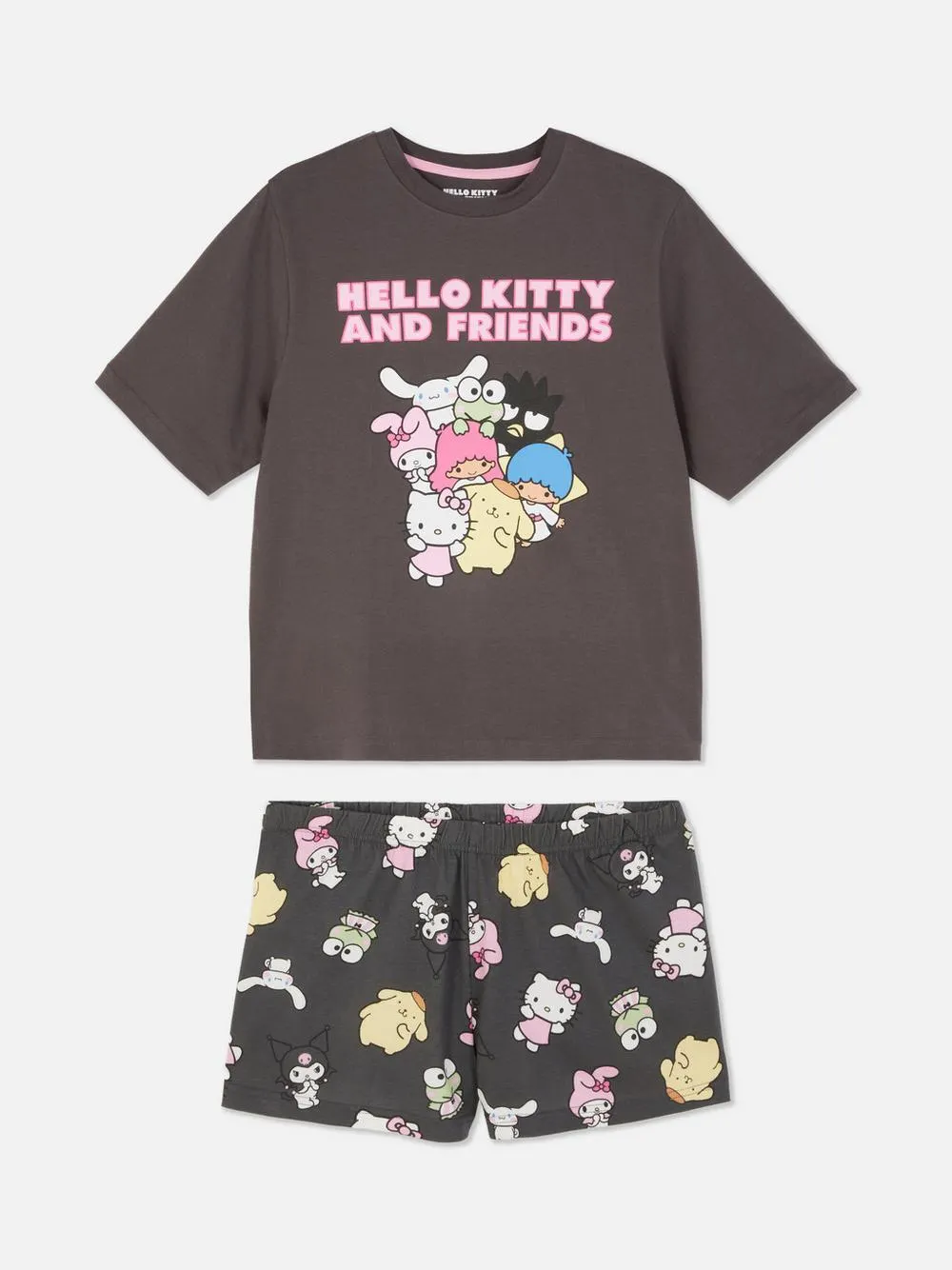 Hello Kitty and Friends Shorts Pajamas