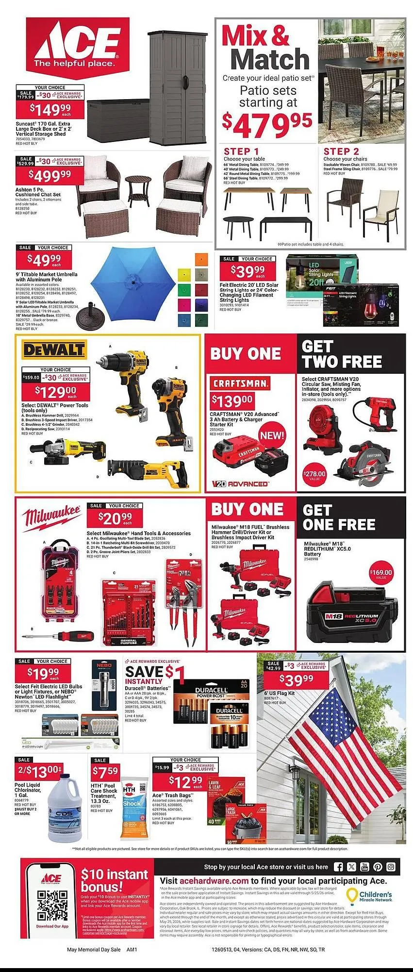 Weekly ad Ace Hardware flyer from May 13 to May 25 2026 - Page 4