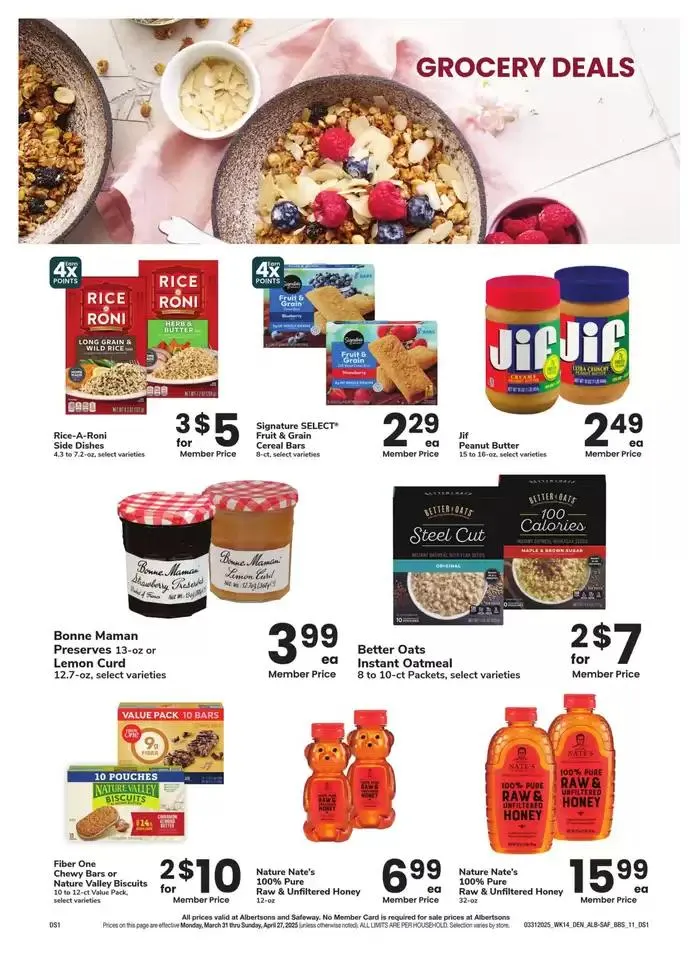Weekly ad  Albertsons - Denver - BBS from March 31 to April 27 2025 - Page 11