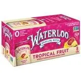 Waterloo Sparkling Water, Tropical Fruit, 12 fl oz, 8 pack cans