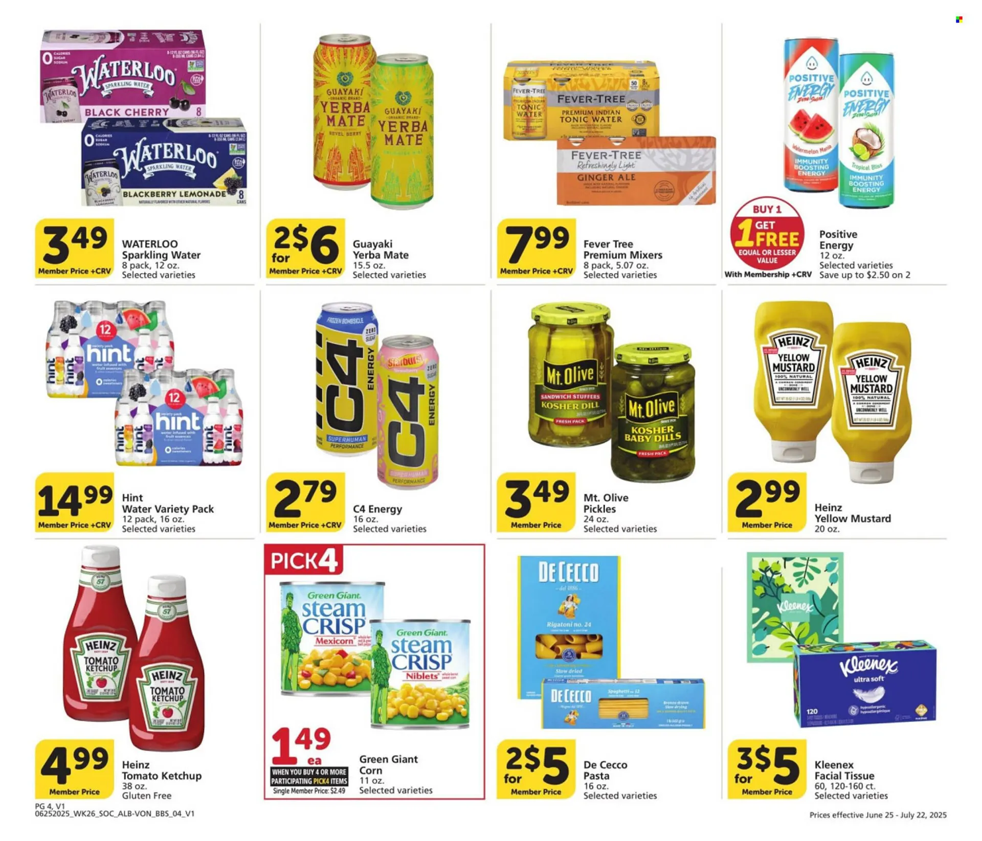 Weekly ad Albertsons Weekly Ad from June 25 to July 22 2025 - Page 4