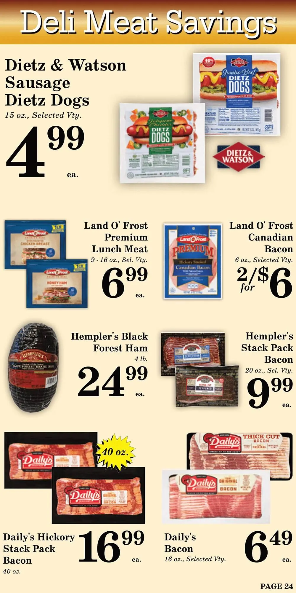 Weekly ad Harvest Foods weekly ad from December 31 to February 3 2026 - Page 25