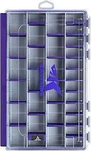 KastKing HyperSeal Waterproof Tackle Box — Royale Family Edition, Waterproof 3600 and 3700 Tackle Trays, Fishing Tackle Box Organizer with Removable Dividers