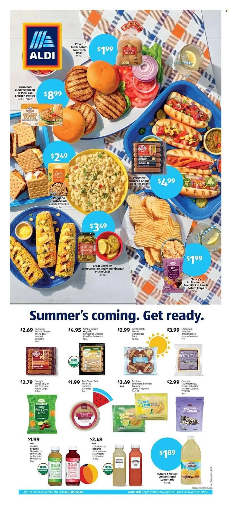 Weekly promotion Aldi weekly ad spanning from April 29 to May 5 2026 - Page 3 for Catalogue 365