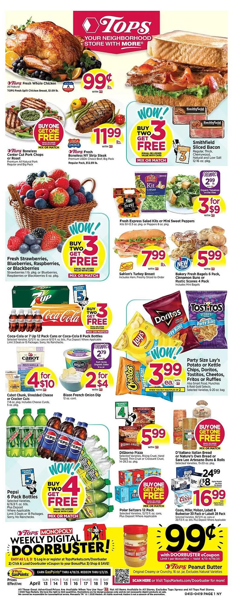 Weekly ad Tops Weekly Ad from April 17 to April 23 2025 - Page 3