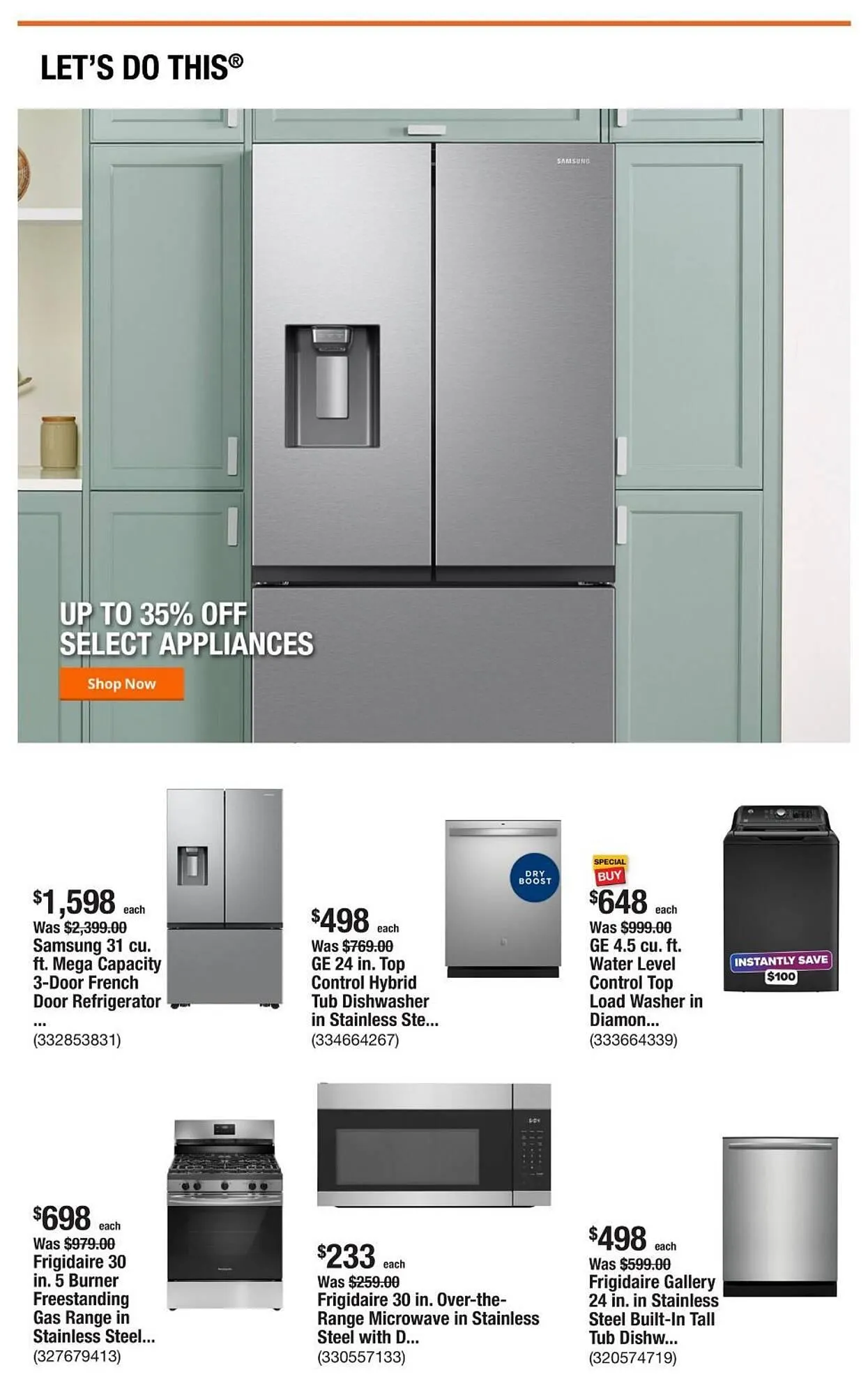 Weekly ad The Home Depot Weekly Ad from July 31 to August 7 2025 - Page 3