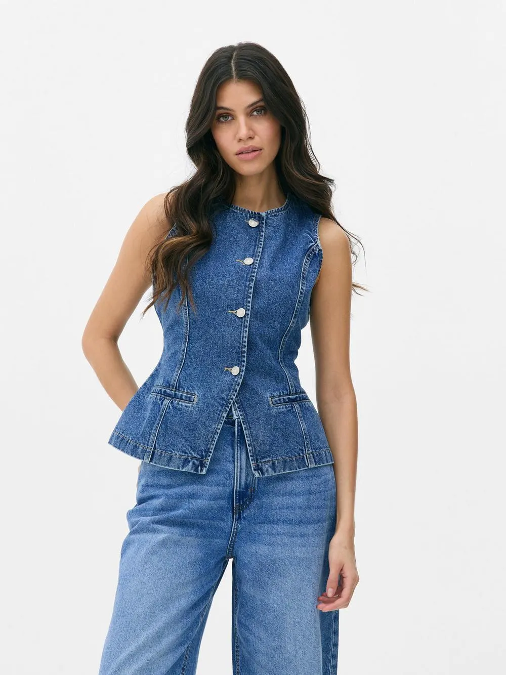 Canotta in denim