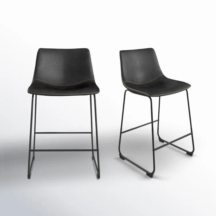 Nia Vegan Leather Bar & Counter Stool