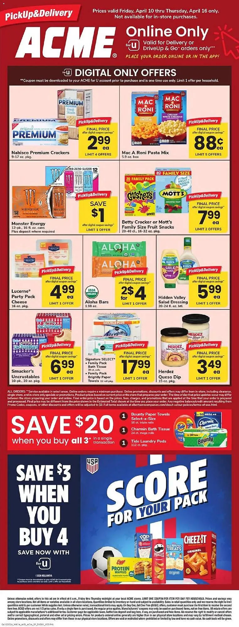 Weekly ad ACME weekly ad from April 10 to April 17 2026 - Page 1