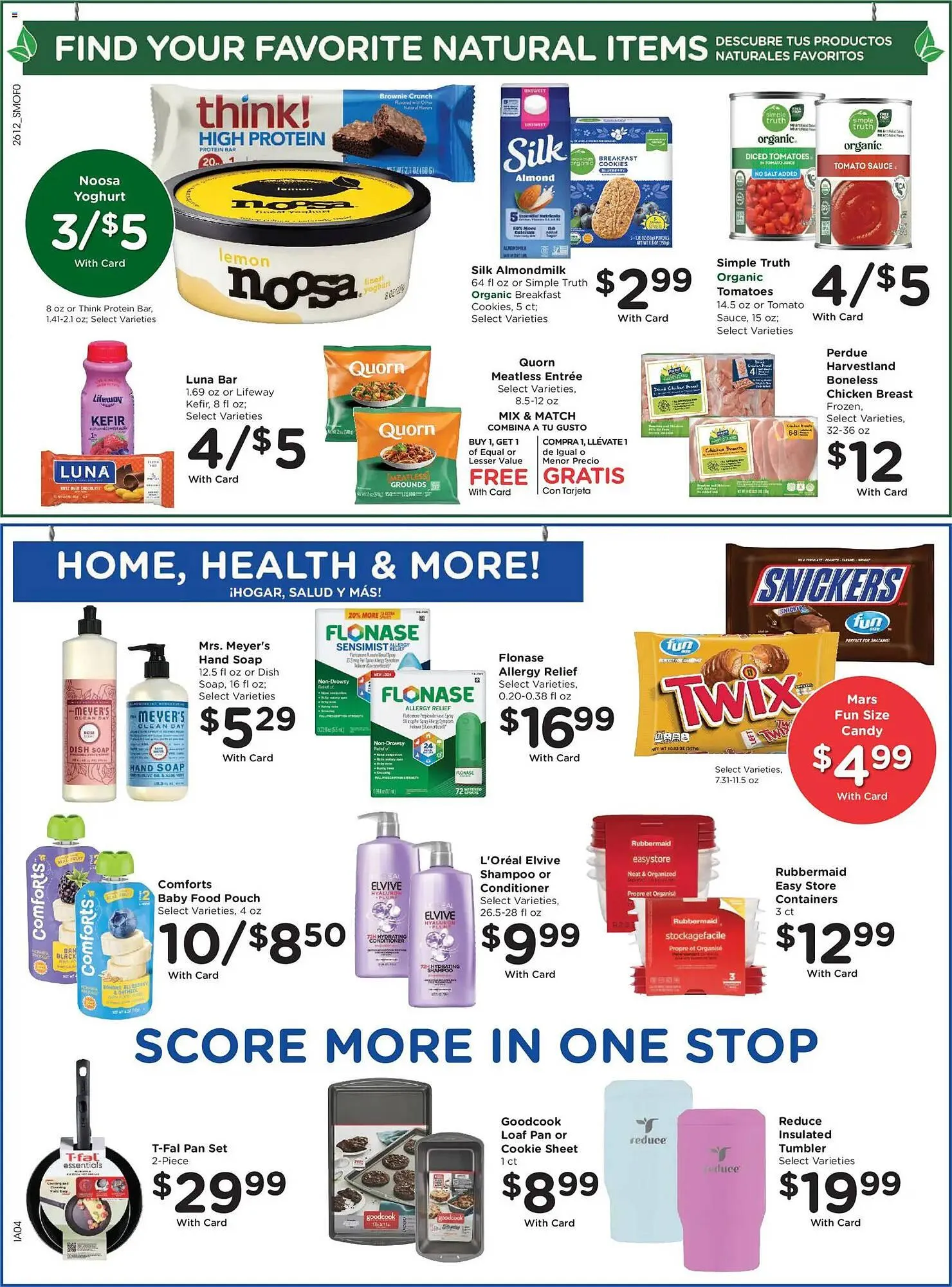 Weekly promotion Smith's weekly ad spanning from April 22 to April 29 2026 - Page 9 for Catalogue 365