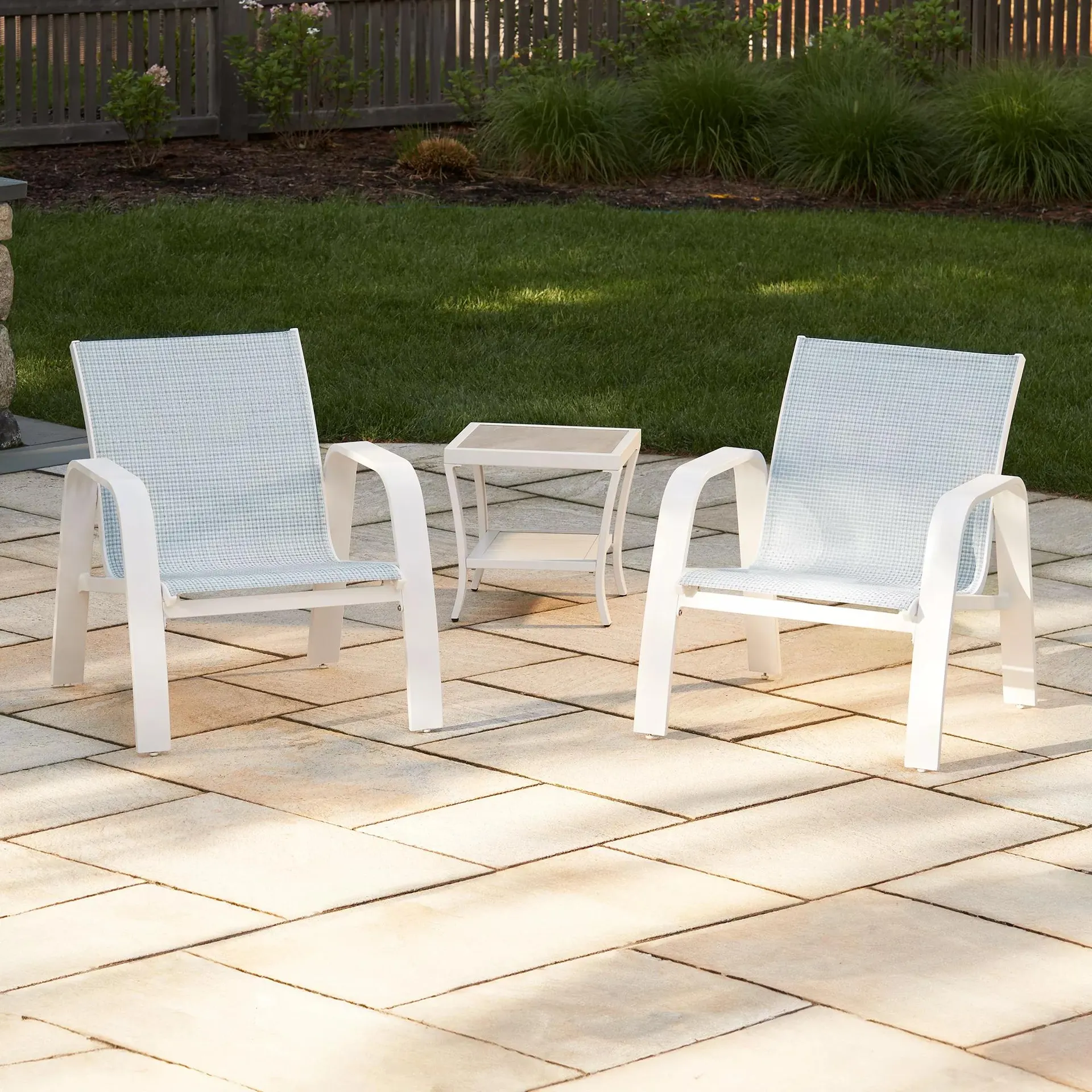 Berkley Jensen Mystic 3-Pc. Outdoor Sling Deep Seating Set