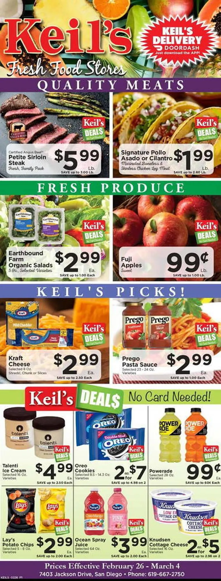 Keils Fresh Food Stores Weekly Ad - 1