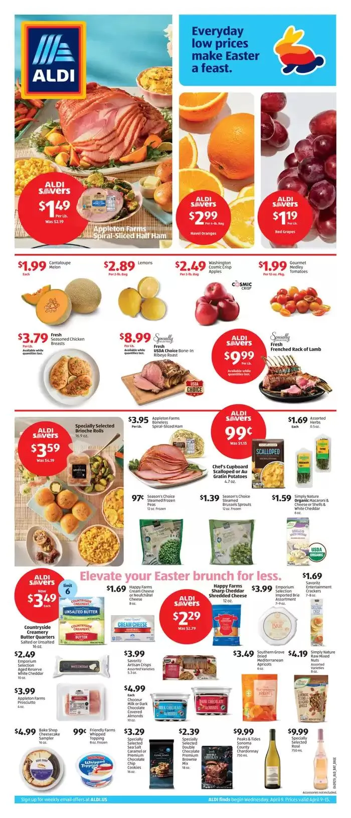 Weekly ad Great offer for all customers from April 9 to April 15 2025 - Page 1