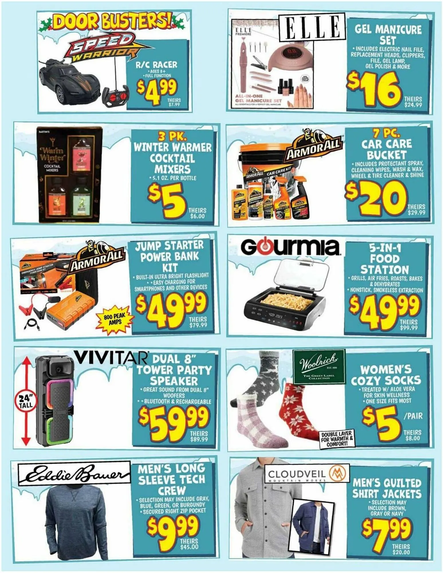 Weekly promotion Ollie's weekly ad spanning from December 9 to December 16 2025 - Page 3 for Catalogue 365
