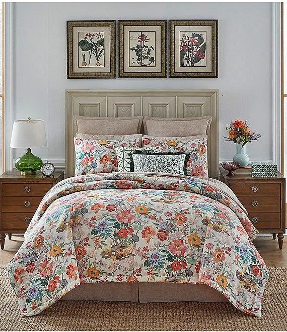 Gillian Printed Floral Comforter Mini Set