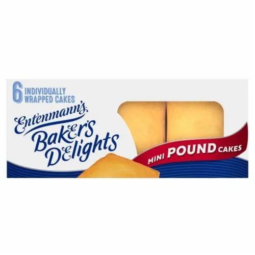 Entenmann's Baker's Delights Butter Mini Pound Cakes