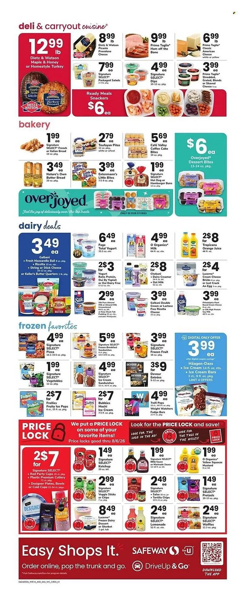 Weekly promotion Safeway weekly ad spanning from April 24 to April 30 2026 - Page 2 for Catalogue 365