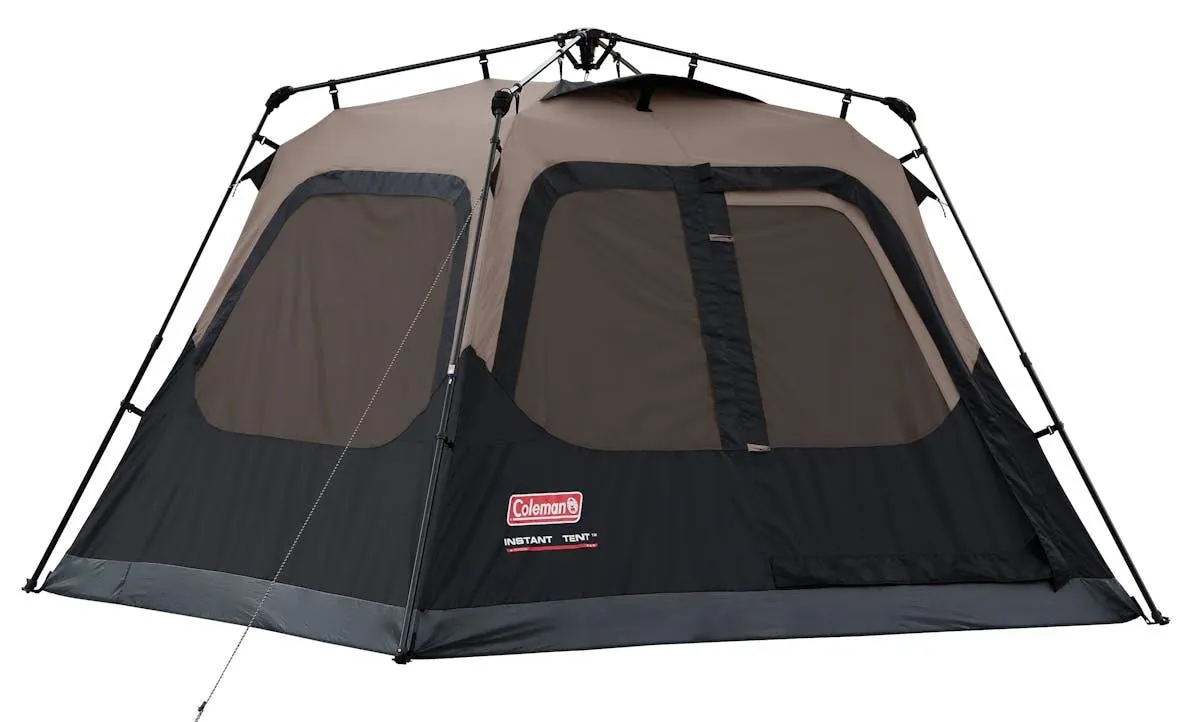 4-Person Cabin Camping Tent with Instant Setup