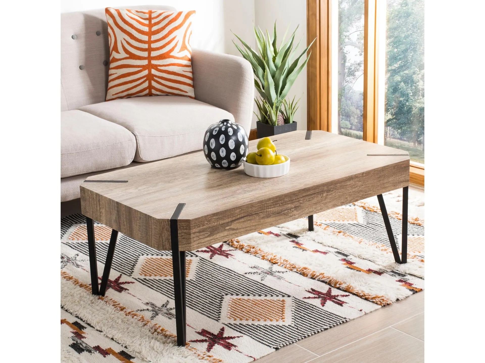 Safavieh Conor Mid Century Coffee Table