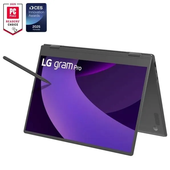 LG gram Pro 2-in-1 16 Inch, Thin and Lightweight Laptop,