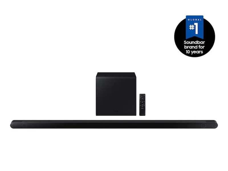 Ultra-slim 3.1.2ch. Wireless Dolby ATMOS Soundbar w/ Q-Symphony / HW-S800B