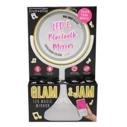 Glam and Jam LED Music Mirror