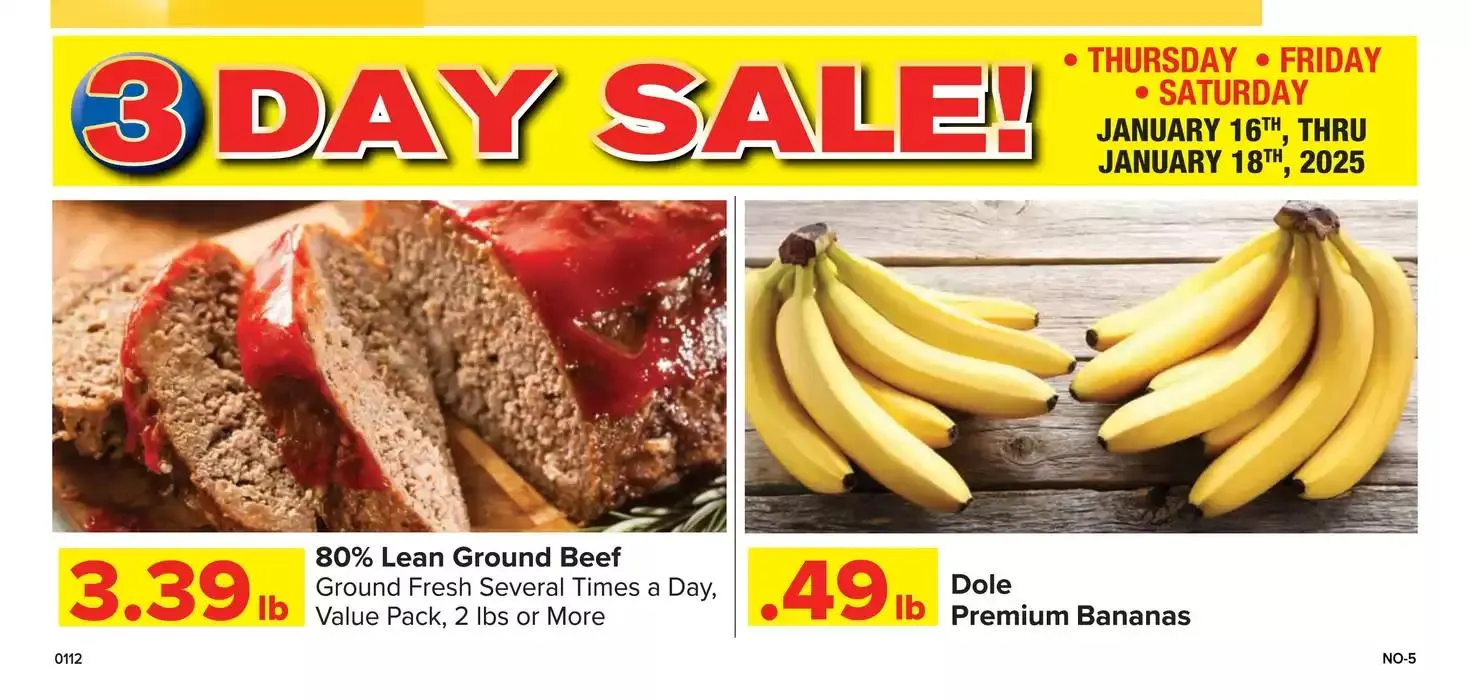 Weekly ad Great offer for bargain hunters from January 12 to January 19 2025 - Page 1