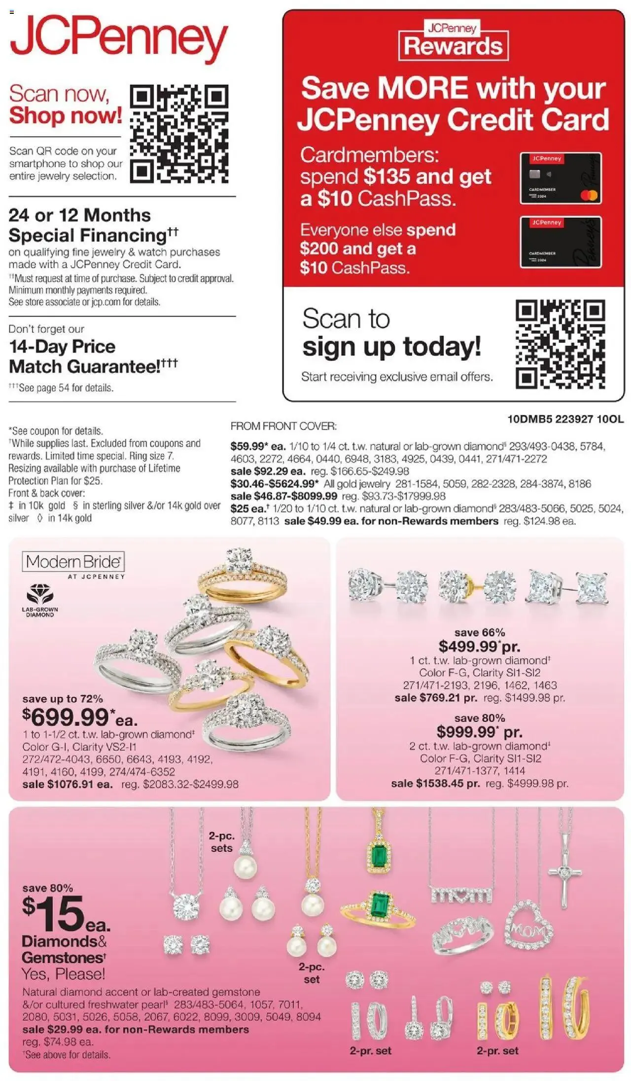 Weekly ad JCPenney Mother’s Day Jewelry Sale from April 10 to May 14 2025 - Page 58