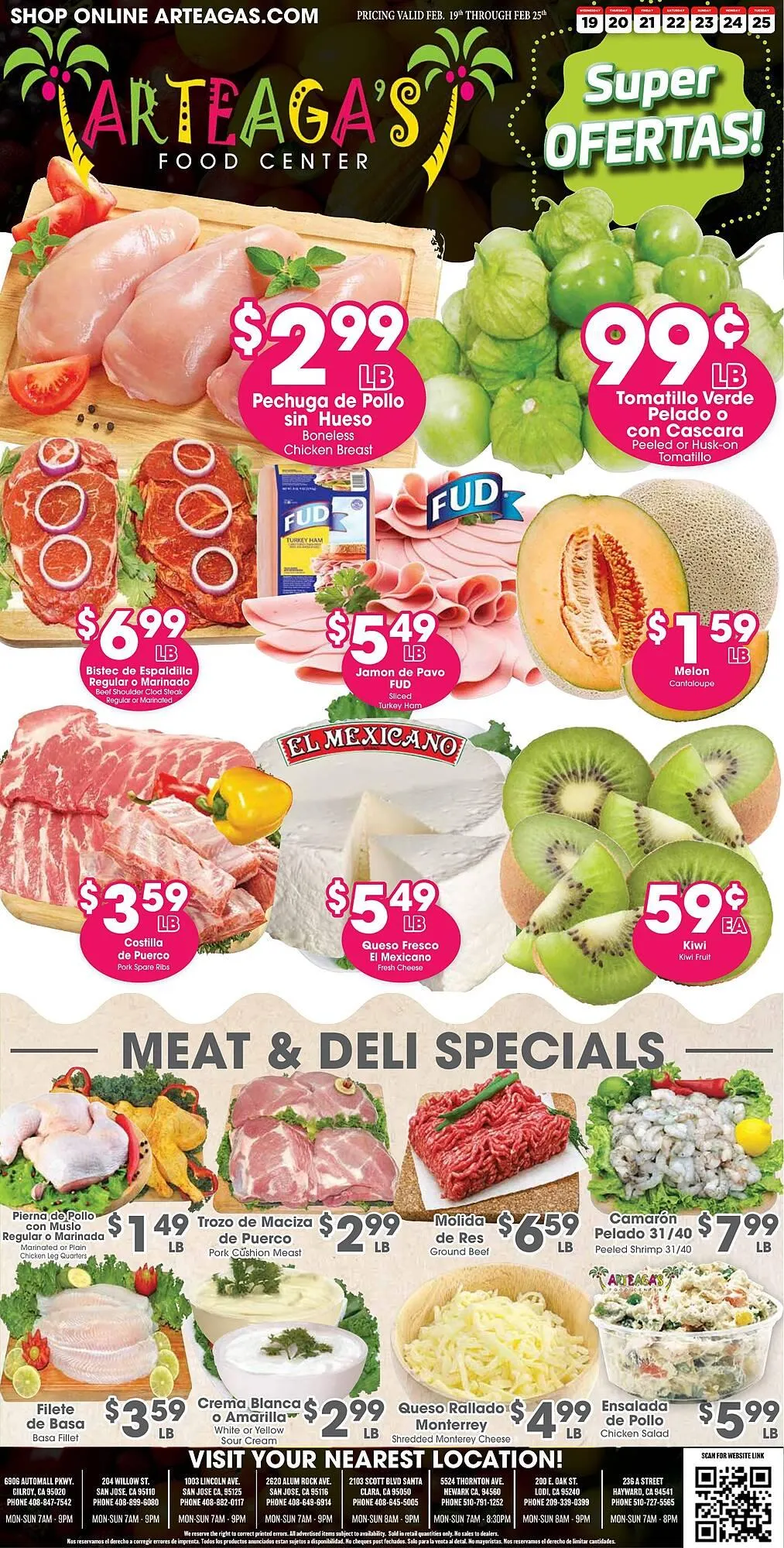 Arteagas Food Center Weekly Ad - 1