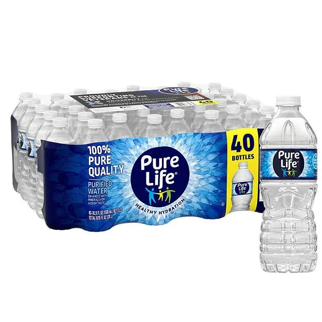 Pure Life Purified Water (16.9 fl. oz., 40 pk.)