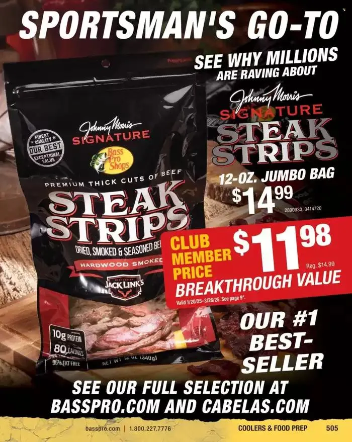 Weekly ad Cabela's Weekly ad from January 31 to February 6 2025 - Page 505